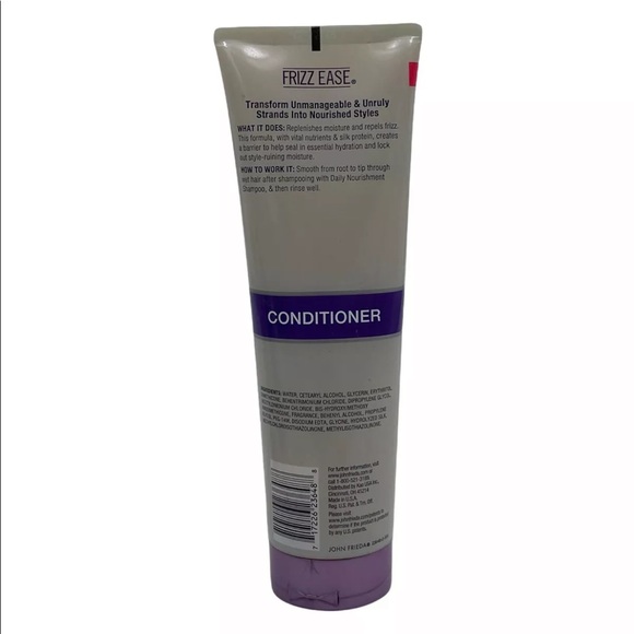 John Frieda Frizz Ease Daily Nourishment Moisturizing Shampoo & Conditioner 8.45 - Picture 6 of 7